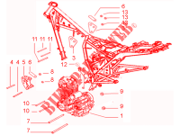 Motor und Rahmen für Aprilia ETX 2014