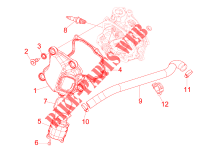 Zylinderkopfabdeckung für Aprilia SR MAX 2012